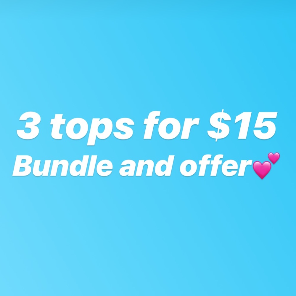 SALE 3 for $15 OR LESS